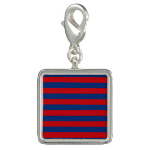 Large Nautical Theme Horizontal Stripes Charm