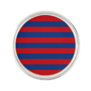 Large Nautical Theme Horizontal Stripes Pin
