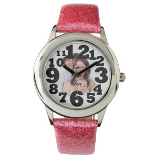 Large Numbers Wrist Watches | Zazzle