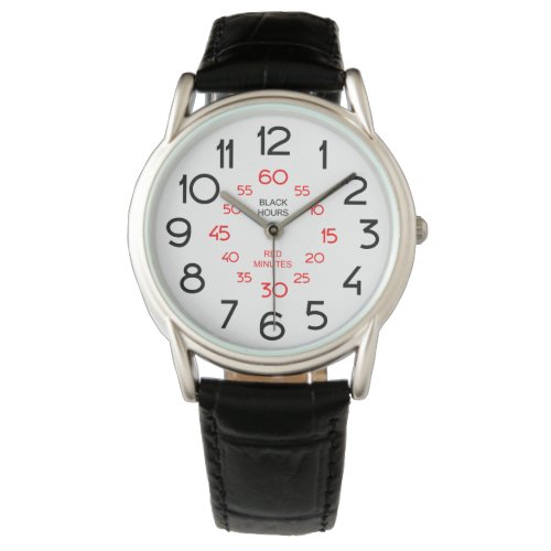 Large Numeral Easy to Read Mens Watch