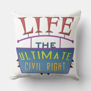 Large or small throw pillow. pillow