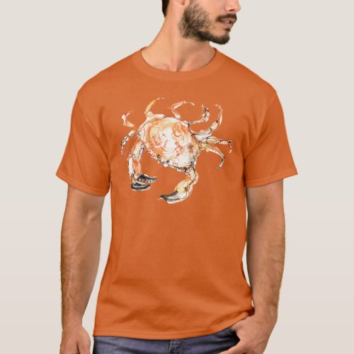 Large Orange Crab 1 T_Shirt
