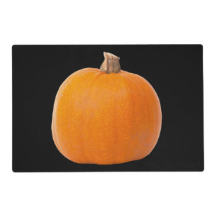Large Orange Fall Harvest Pumpkin Placemat