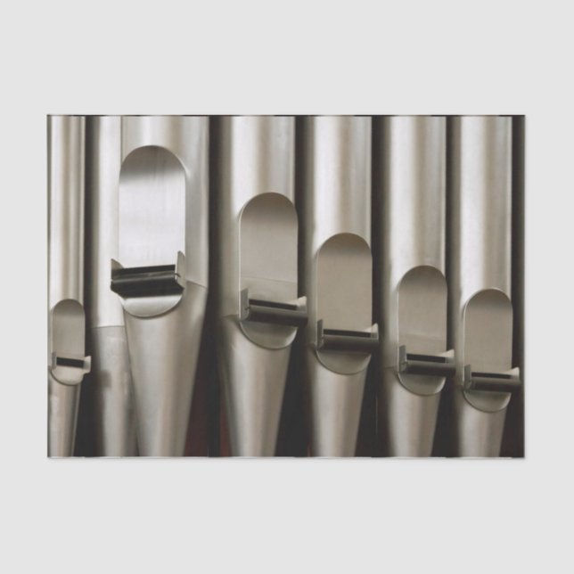Large organ pipes tissue paper (Front)