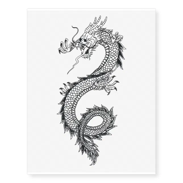 Pixtattoo - The Chinese dragon tattoo has many meanings including good  luck, protection, wisdom, peace, strength, and power. Getting Chinese dragon  tattoos can help you enhance any of these skills or properties