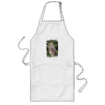Large Owl on Fence Long Apron