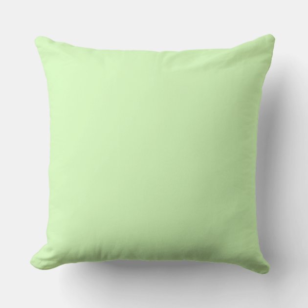 Pale discount green pillows