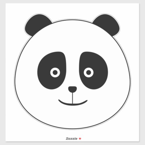 Large Panda Sticker