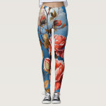 large Pastel Rose on a Sky Background Leggings<br><div class="desc">Indulge in the dreamy beauty of our Pastel Rose Leggings, adorned with large, delicate blooms against a serene sky background. These floral leggings seamlessly blend style and comfort, offering a soft and stretchy fabric that hugs your curves with a flattering fit. Embrace a touch of elegance and nature-inspired charm with...</div>