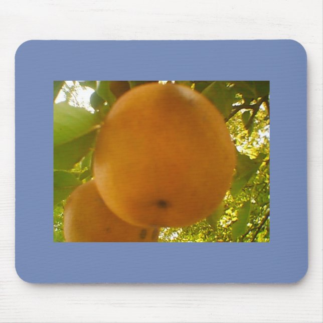 Large Pear Mouse Pad (Front)