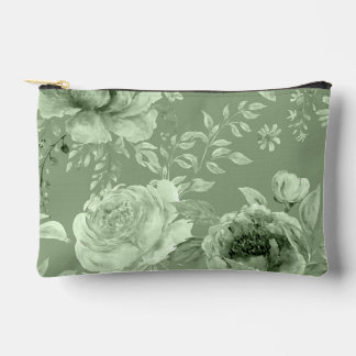 Large Peony Accessory Pouch