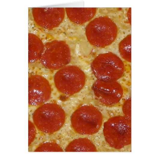 large pepperoni pizza cards (Front)