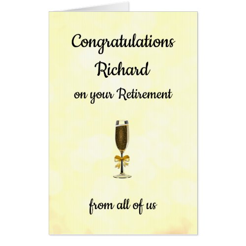 Large Personalised Retirement