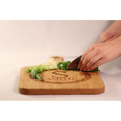 Large Personalized Handled Cutting Board - Smith (3/4)