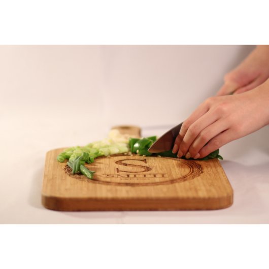 Large Personalized Handled Cutting Board - Smith (3/4)