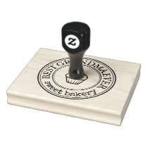 Large Personalized Homemade Logo Borders Custom Rubber Stamp Large Personalized Homemade Logo Borders Custom Rubber Stamp
