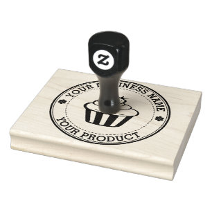 Large Personalized Homemade Logo Custom Rubber Stamp