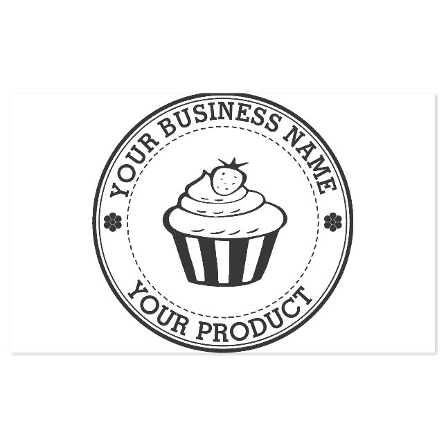 Large Personalized Homemade Logo Custom Self-inking Stamp (Design)