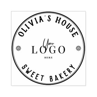 Large Personalized Homemade Logo Rubber Stamp