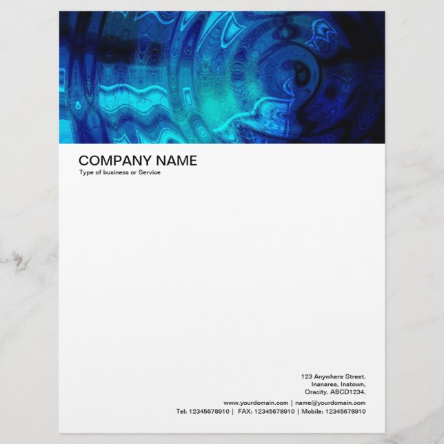 Large Picture Header - Blue Pool Letterhead (Front)