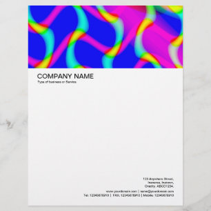 Large Picture Header - Colorful Abstract 03 Letterhead