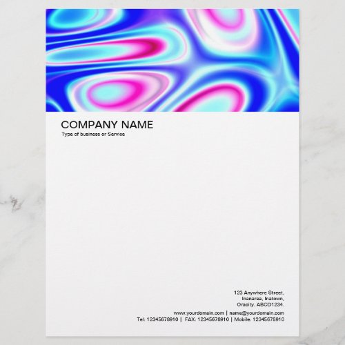 Large Picture Header _ Colorful Abstract 05 Letterhead