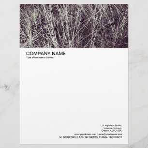 Large Picture Header - Grass Abstract Letterhead