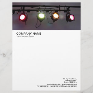 Large Picture Header - Lighting Array Letterhead
