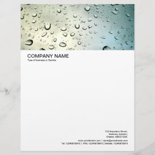 Large Picture Header - Rain on my Window Letterhead