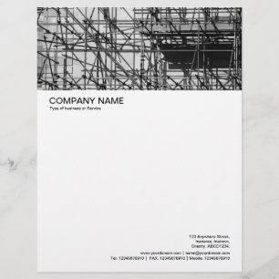 Large Picture Header - Scaffolding Letterhead