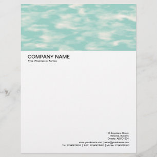 Large Picture Header - Sky Letterhead