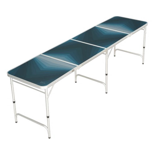 Large Ping Pong Table _ Teal Gradient by HAMbWG