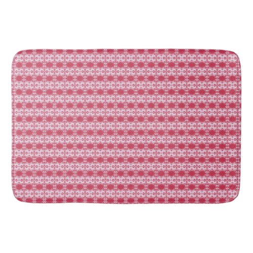 Large Pink Dots Bath Mat