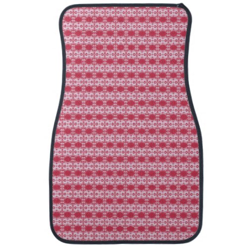 Large Pink Dots Car Floor Mat