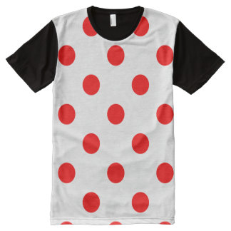 Red And White Polka Dot T-Shirts & Shirt Designs | Zazzle