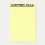 Large Post-it Notes With Lined Paper at Zazzle