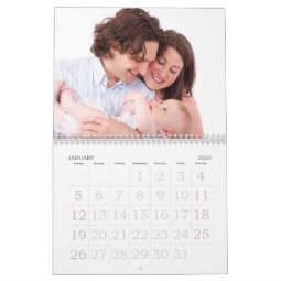 Large Print Personalized Calendars 2020 | Zazzle