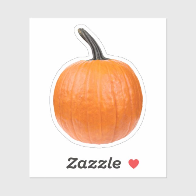 Large Pumpkin Sticker (Sheet)