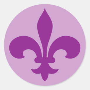 Purple Fleur De Lis Stickers - 185 Results