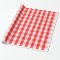Large Red and White Gingham Wrapping Paper