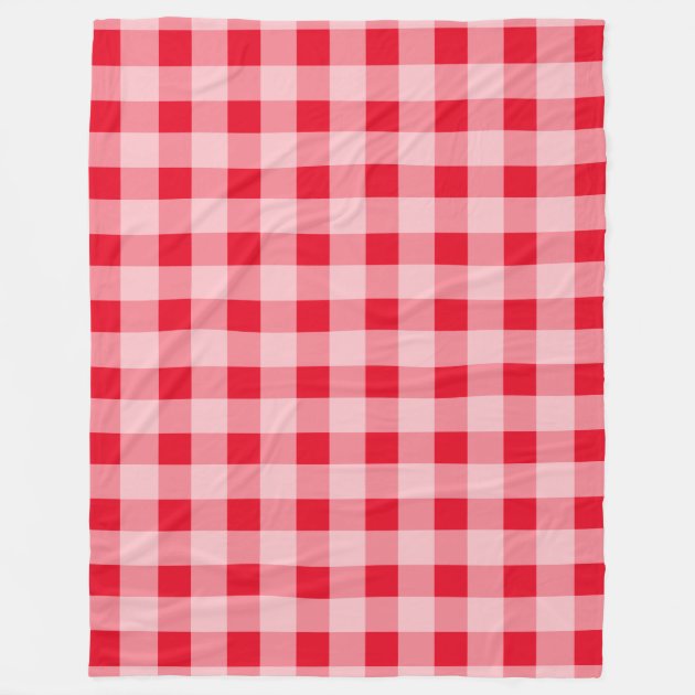 white and red checkered picnic blanket