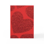 Large Red Heart Valentine Card Large Red Heart Valentine Card