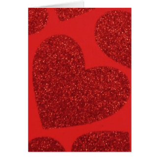 Large Red Heart Valentine Card