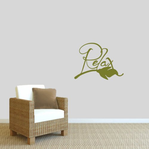 Large Relax Wall Decal