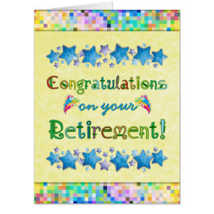 Large Retirement Card