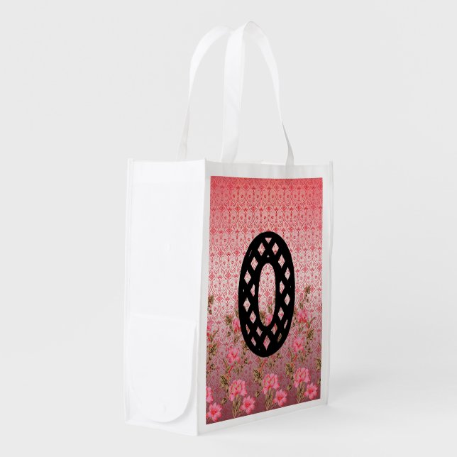 Large Reusable Shopping Bags & Grocery Bag Holders (Front Side)