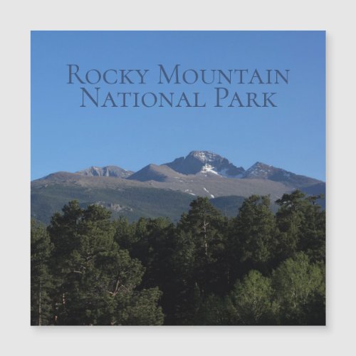 Large Rocky Mountain National Park Magnet