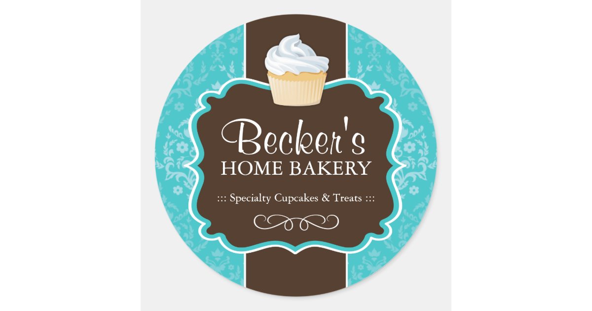 Decorative Bakery Price Tag Stickers