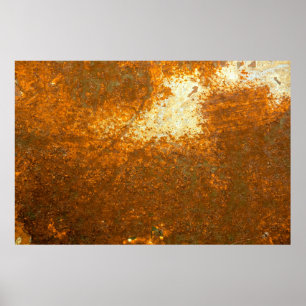 large Rust backgroundabstract, ancient, antique, b Poster