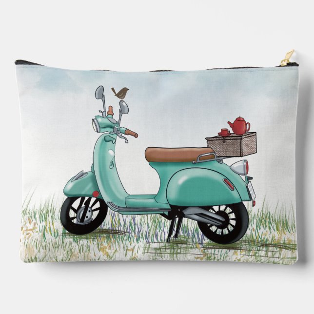 Large Scooter  Accessory Pouch (Back)